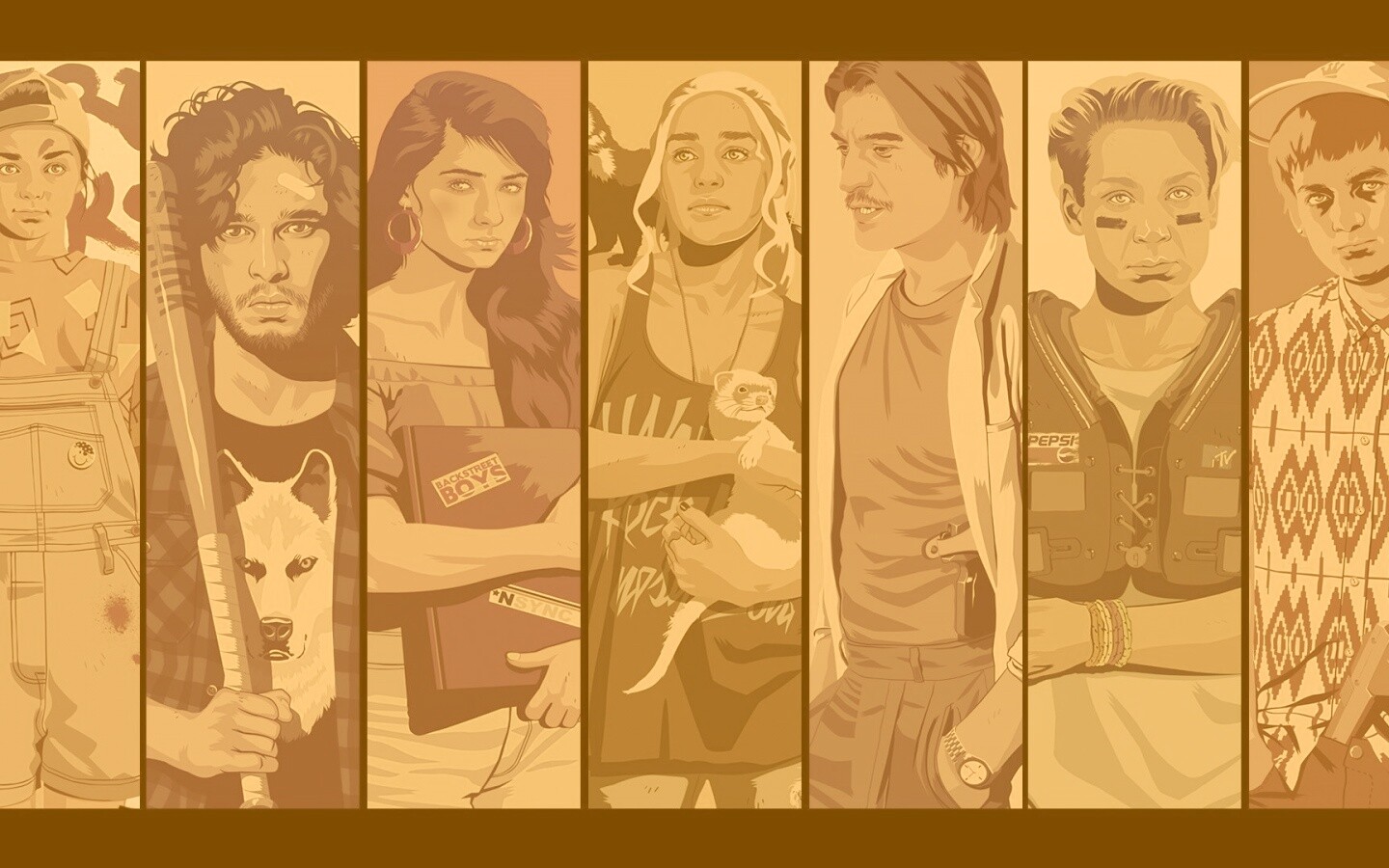 Герои Игры престолов обои