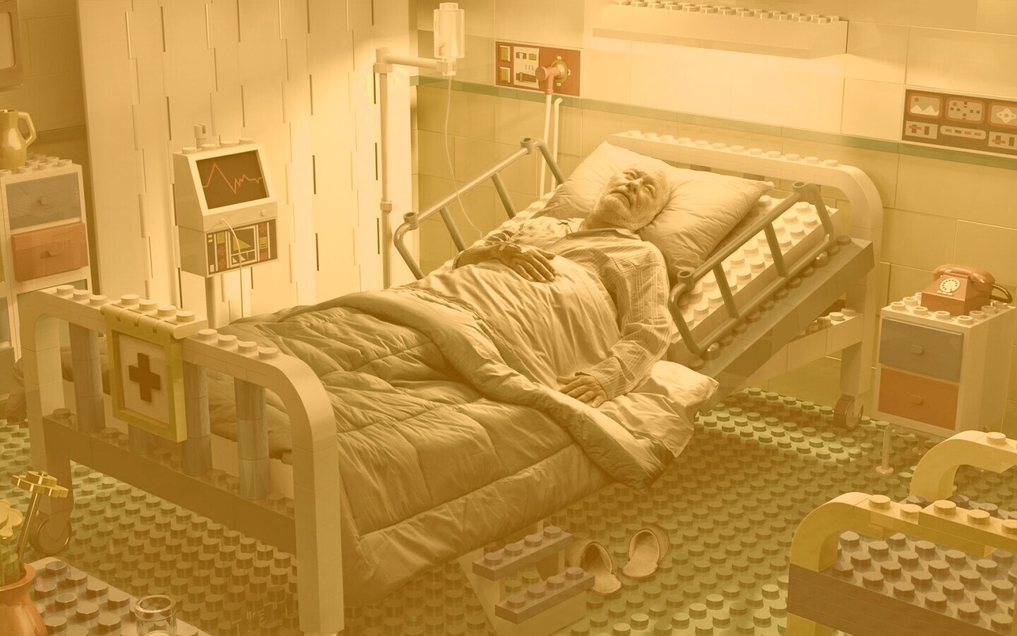 Лего больница обои