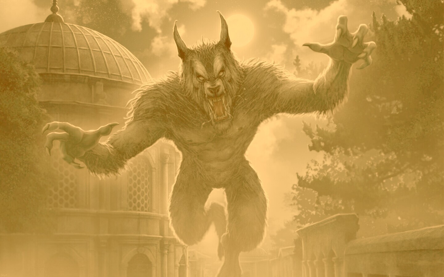 Оборотень обои