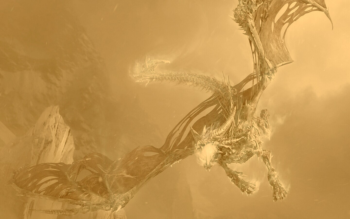 Ледяной дракон обои