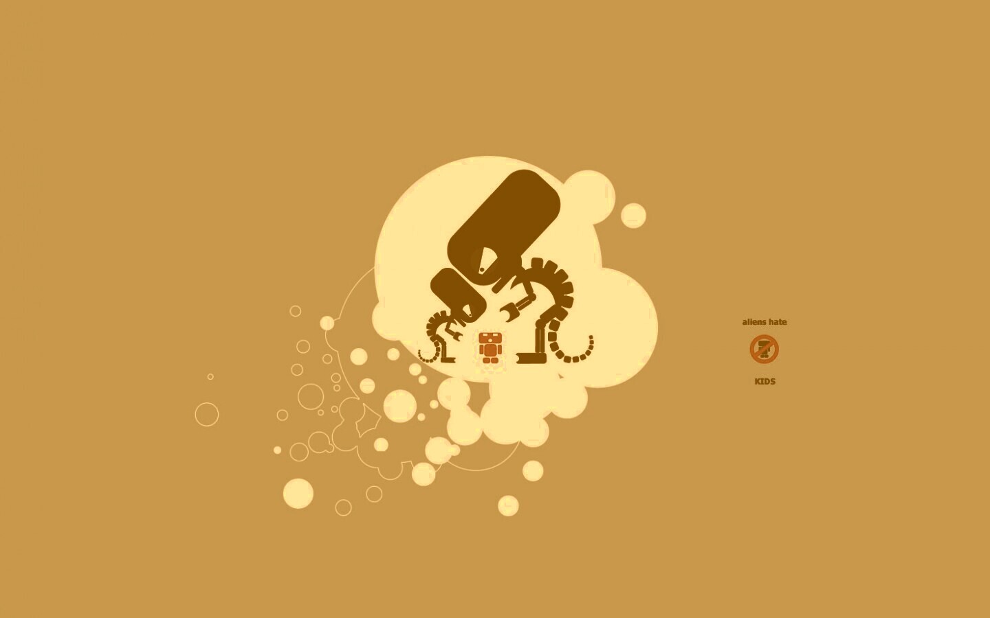 Чужие не любят детей обои