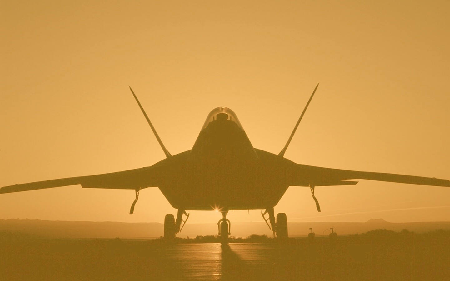 Истребитель F22 обои