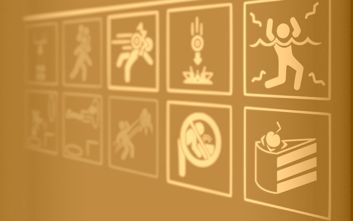 предупреждения Portal обои