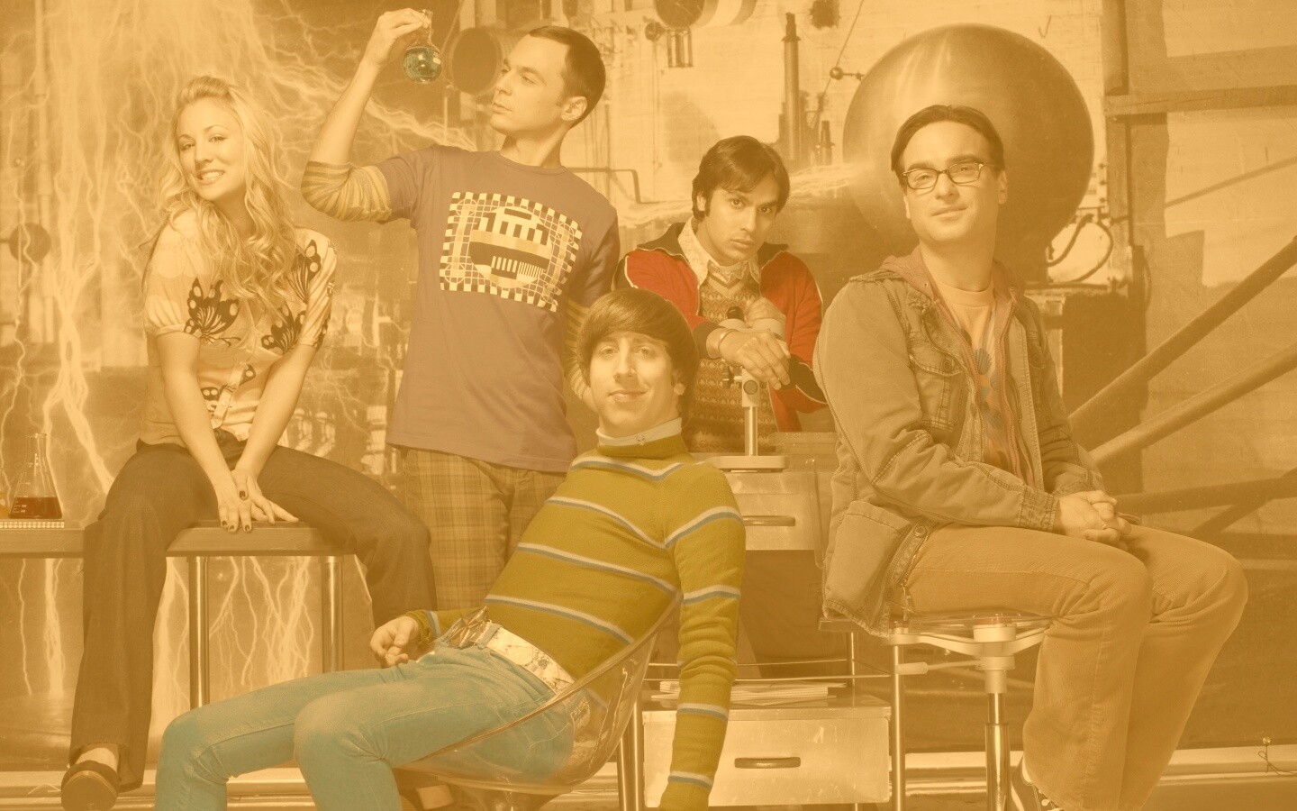 Теория большого взрыва обои