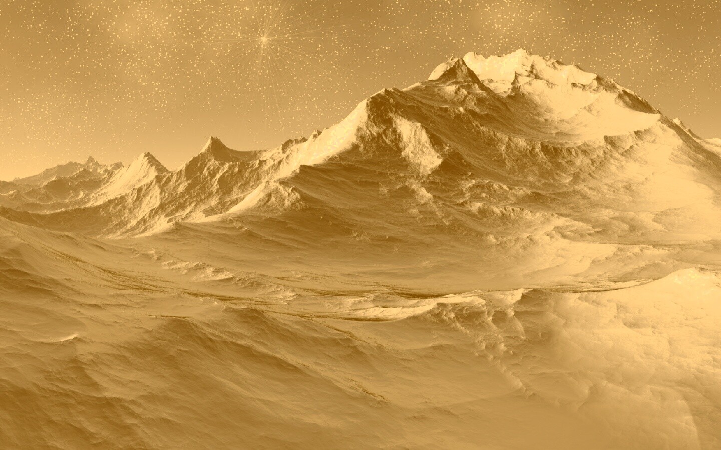 Северные горы обои