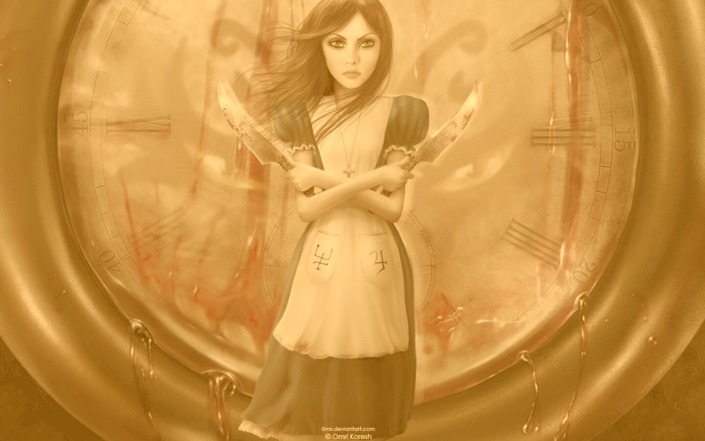 Алиса гроза страны чудес обои