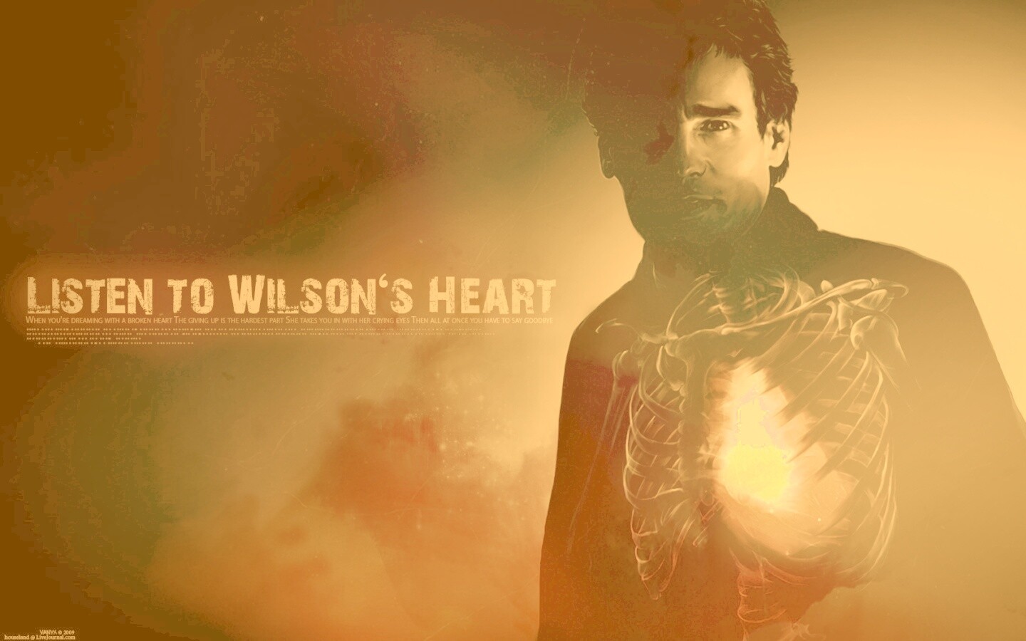 Слушая сердце Уилсона обои