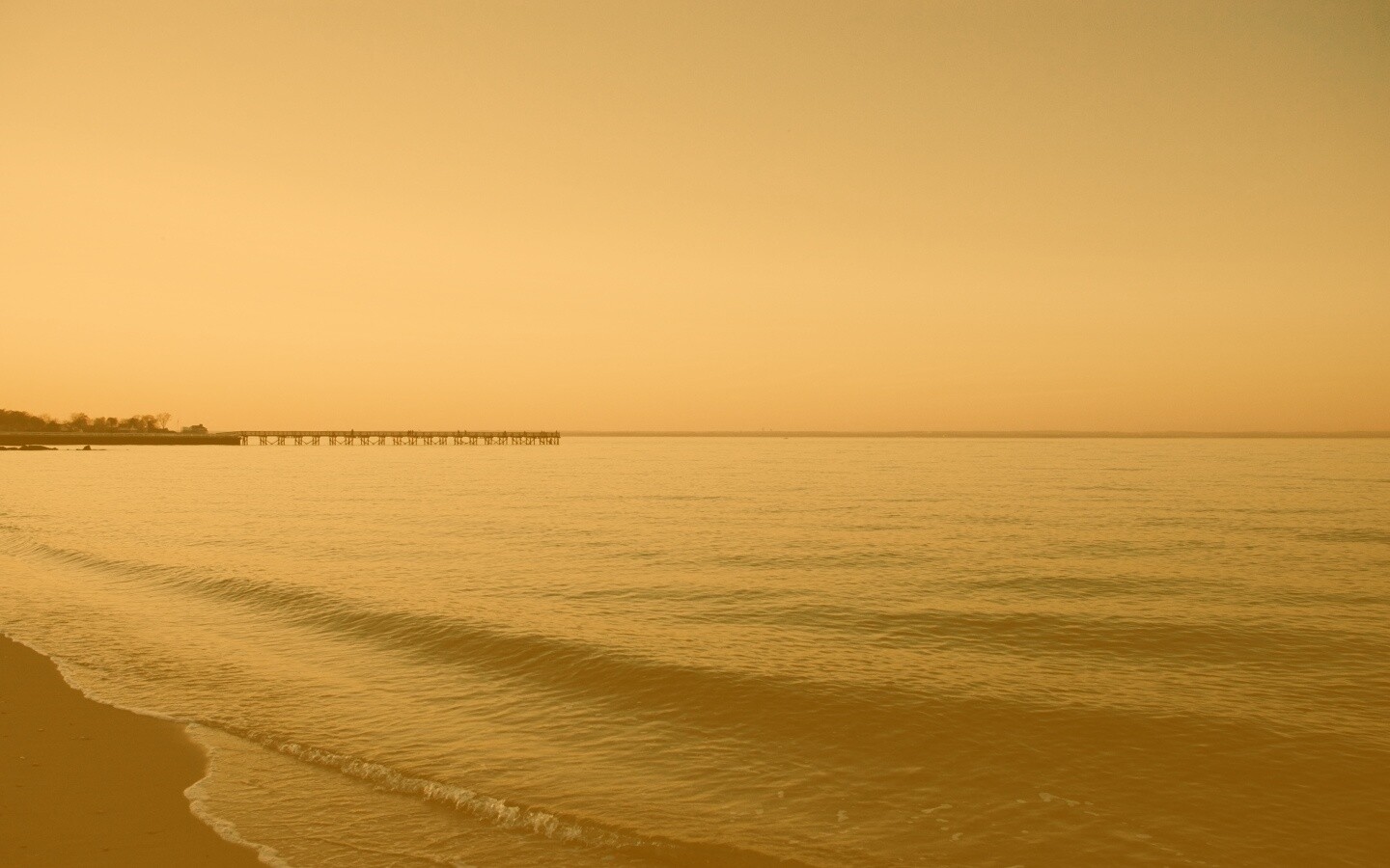 Причал обои