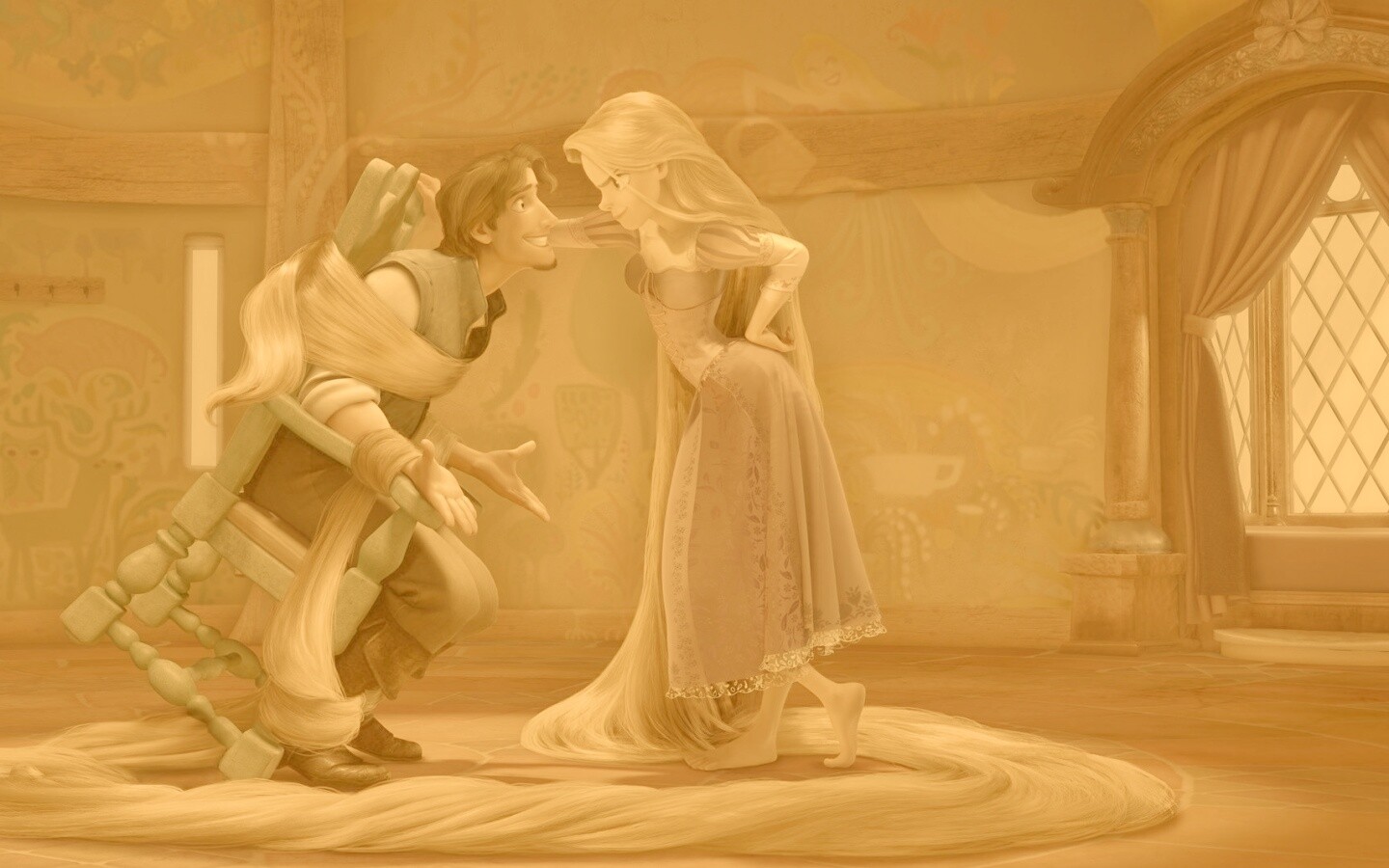 Рапунцель обои