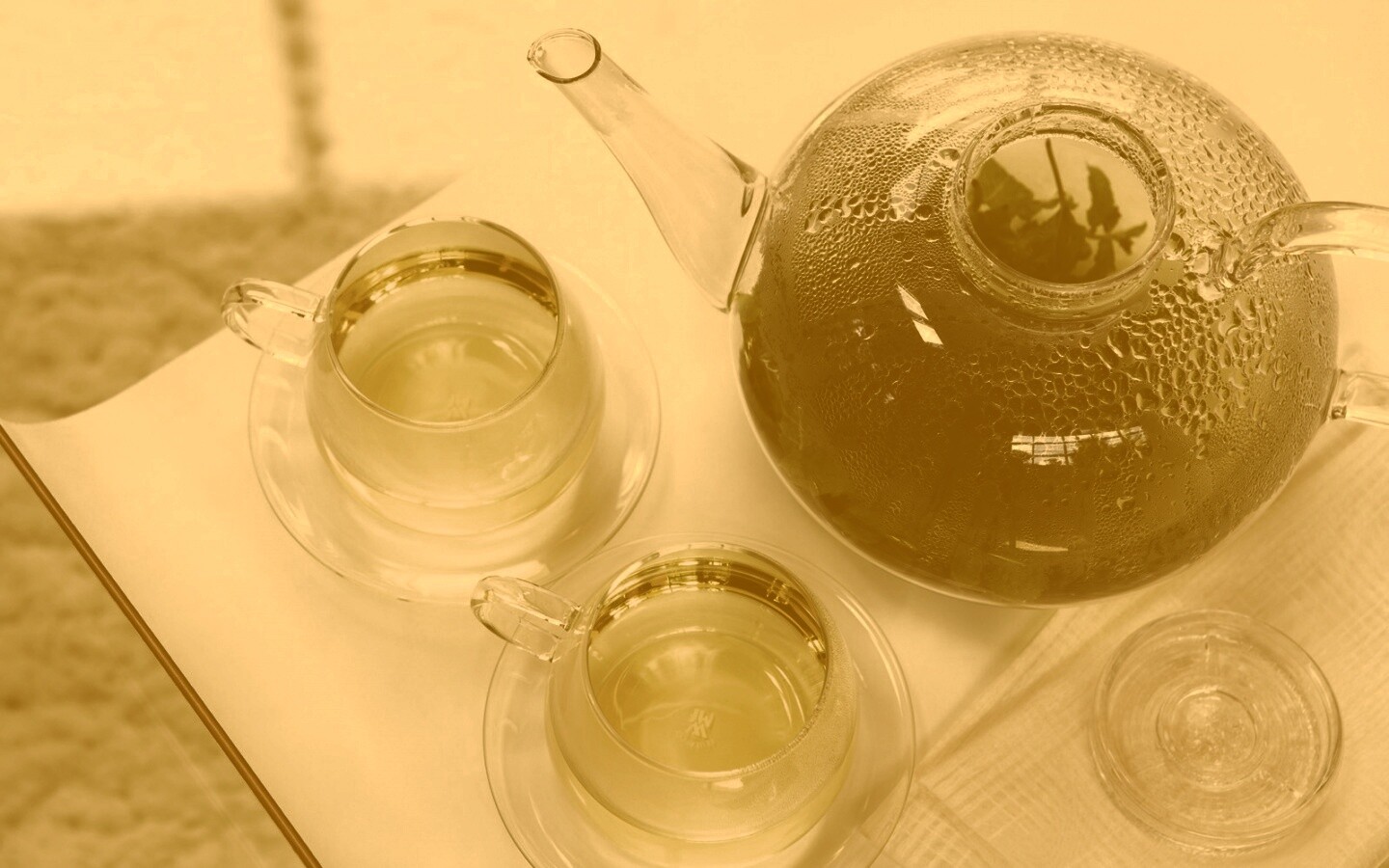 Зеленый чай обои