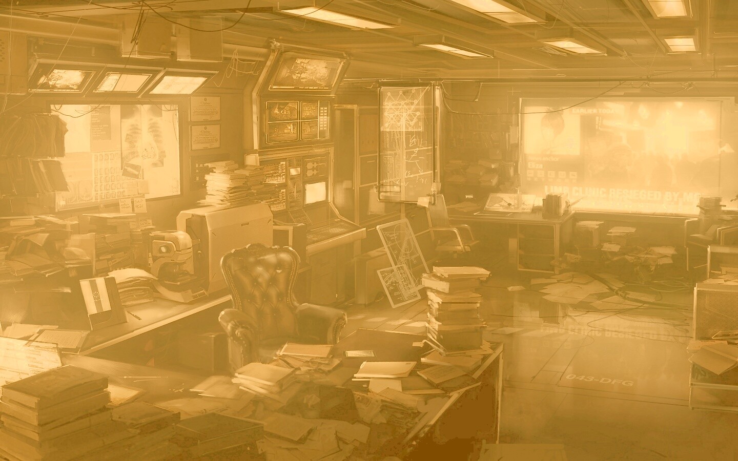 Кабинет обои