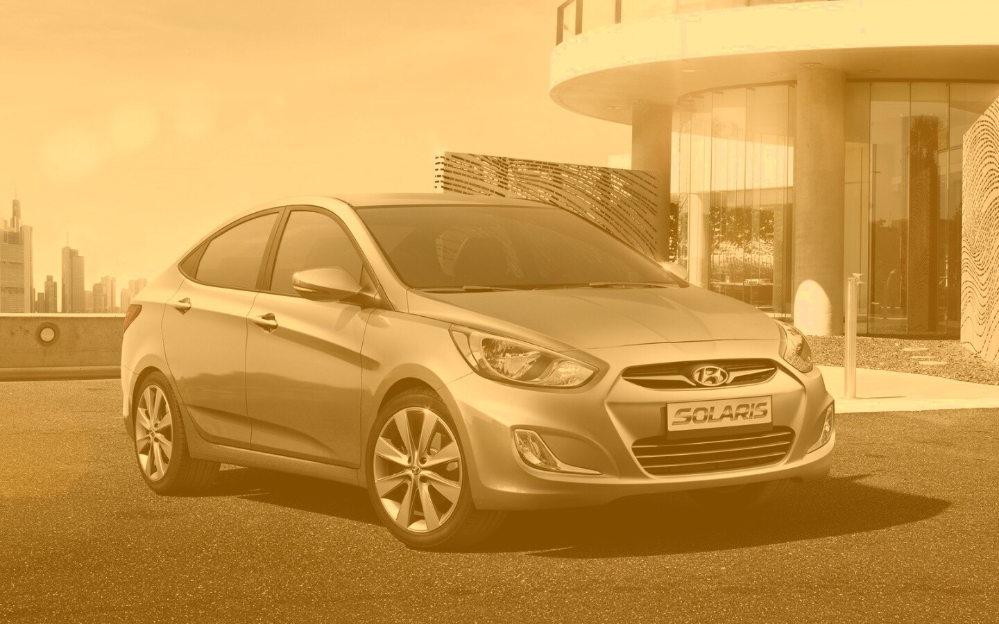 Фото Хендай Солярис обои