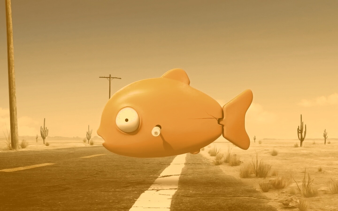 Рыбка из Ранго обои