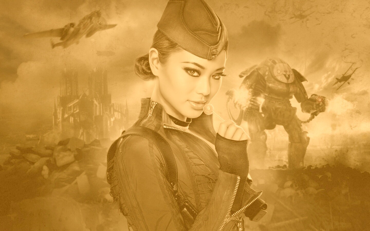 Эмбер из Sucker Punch обои