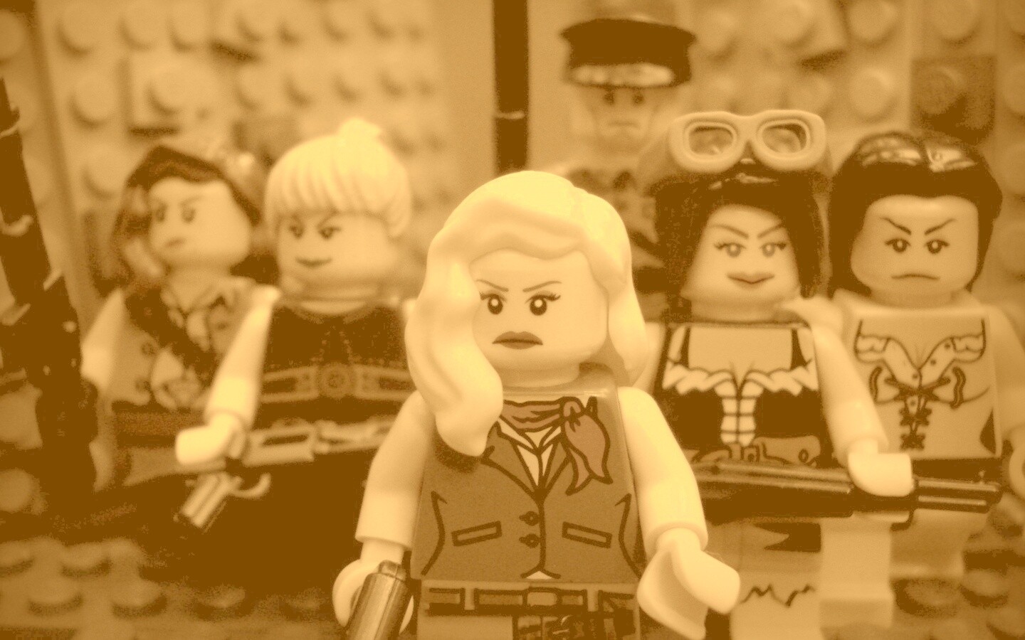 Sucker Punch в мире Lego обои