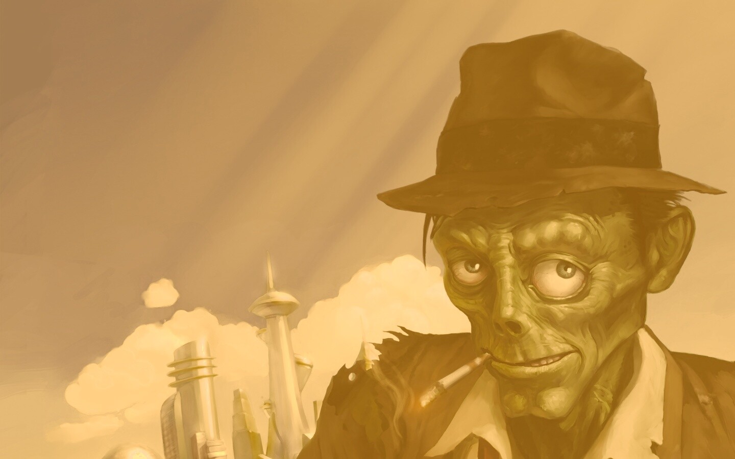 Stubbs the zombie обои