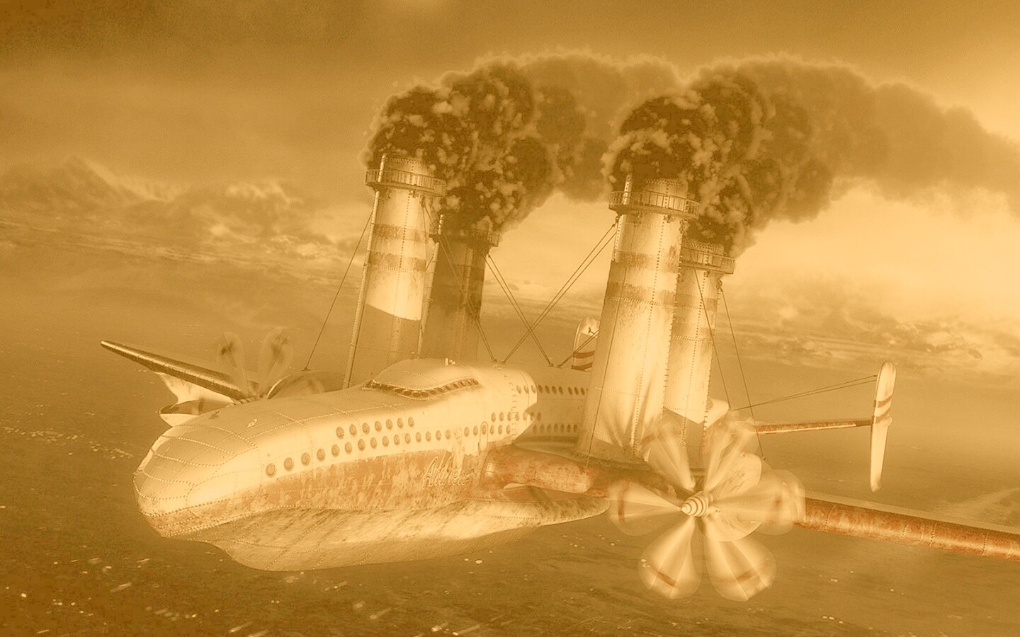 Чугунолитейный бомбардировщик обои