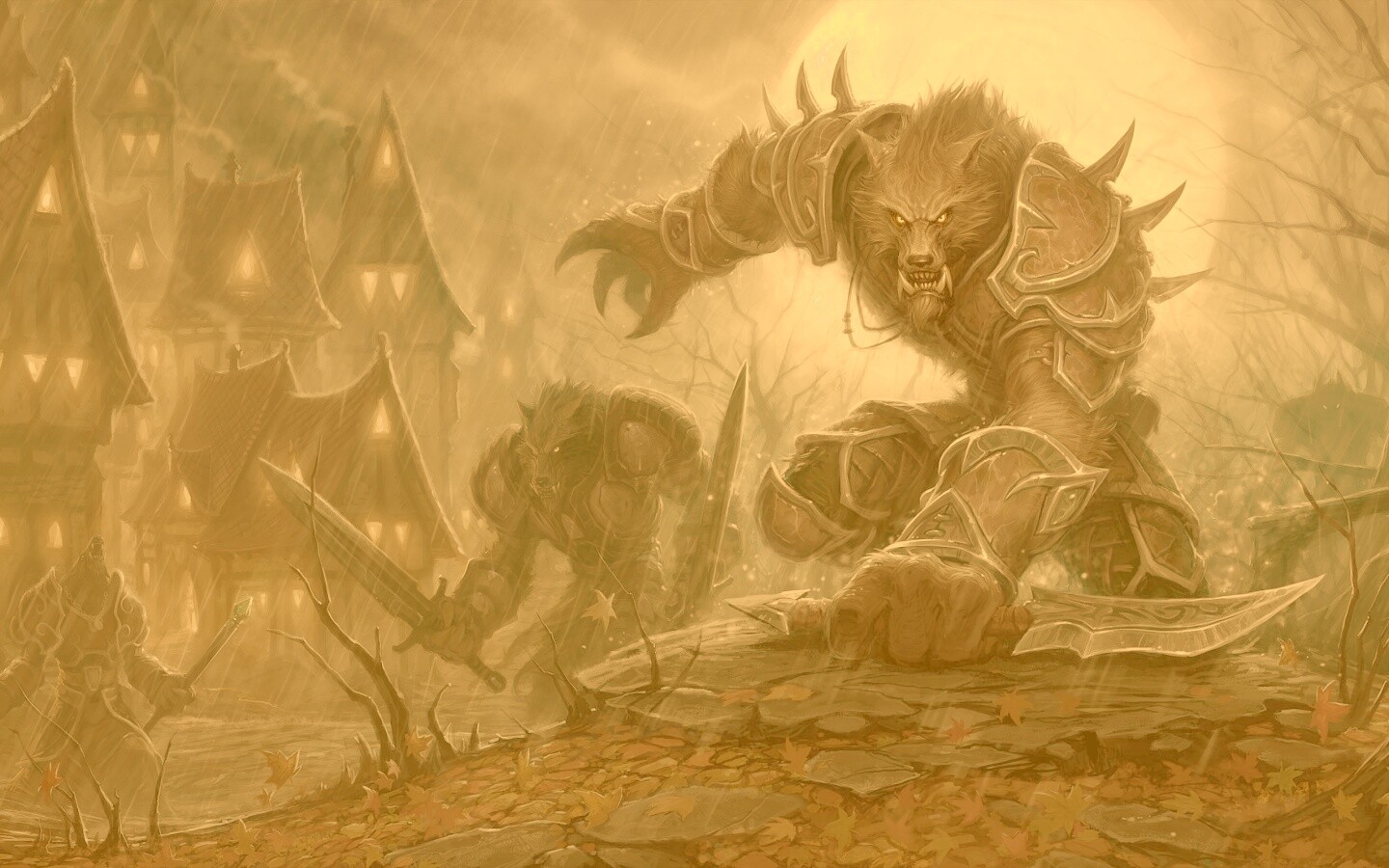 Оборотни уже в вашем городе обои