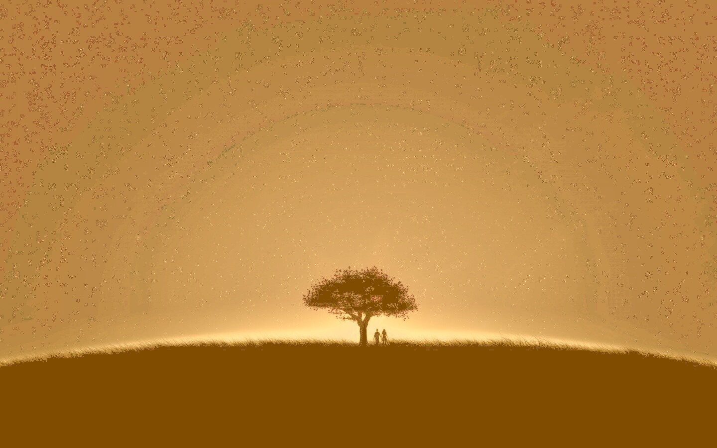 Звёздная ночь обои