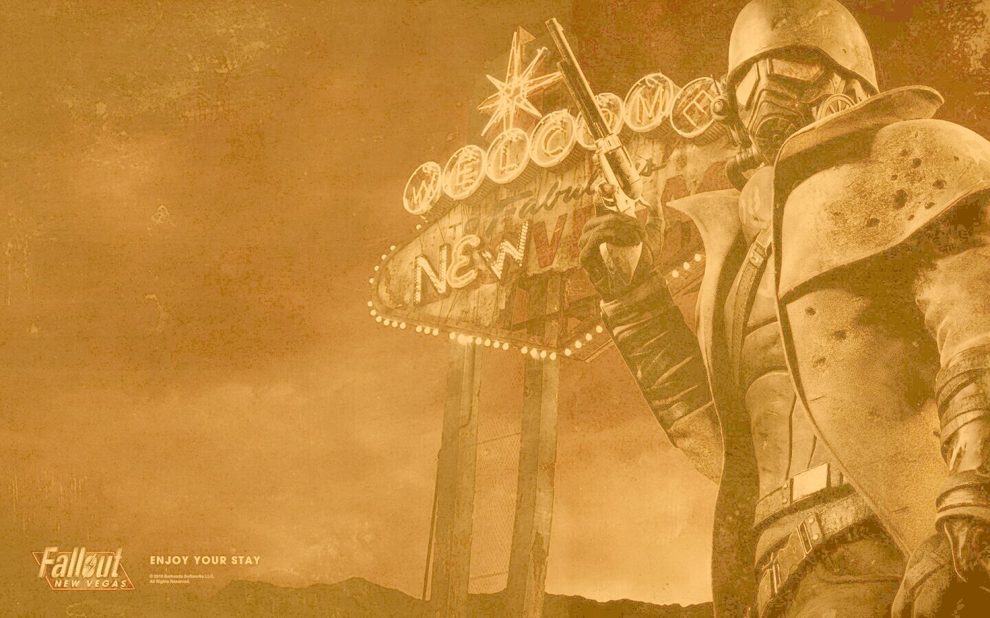 Fallout New Vegas обои