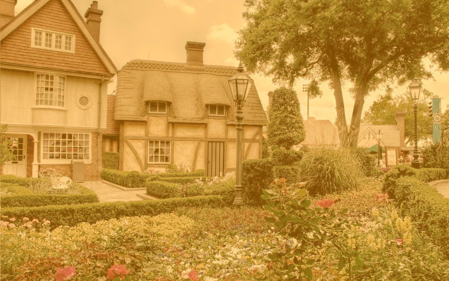 Провинциальный городок обои