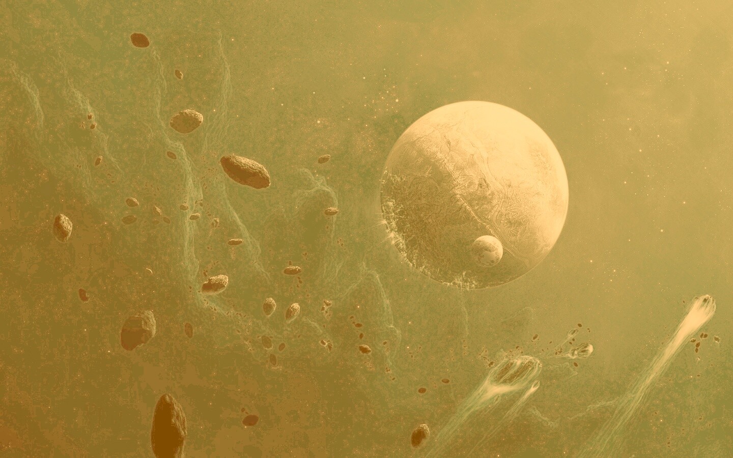 Глубины необъятного космоса обои