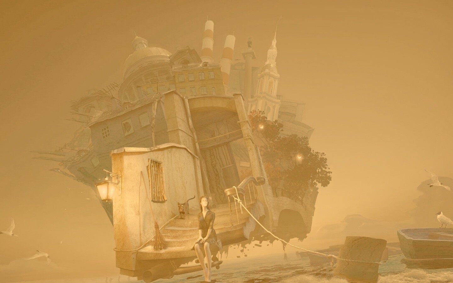 Мрачный Питер обои