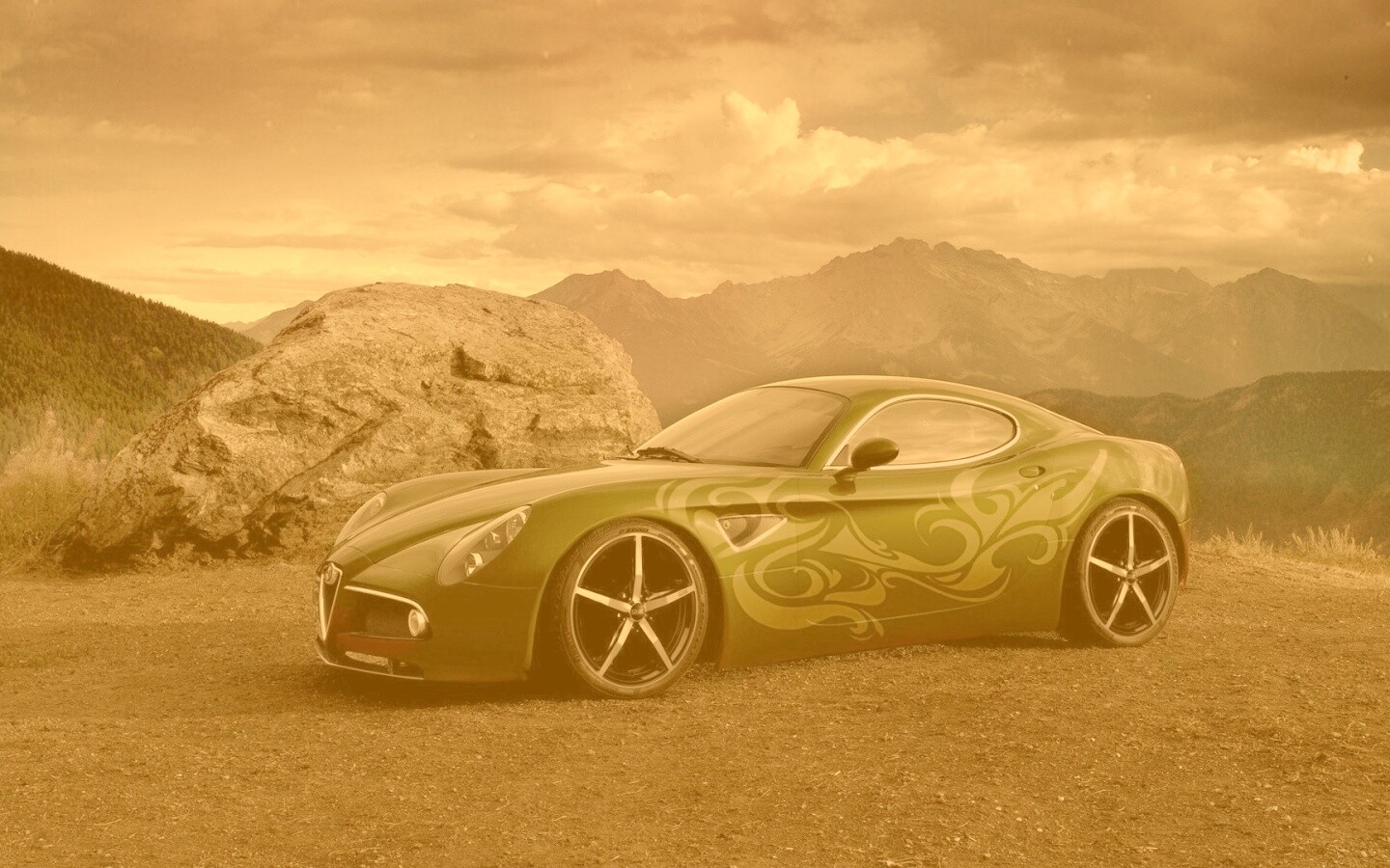 Альфа-ромео обои