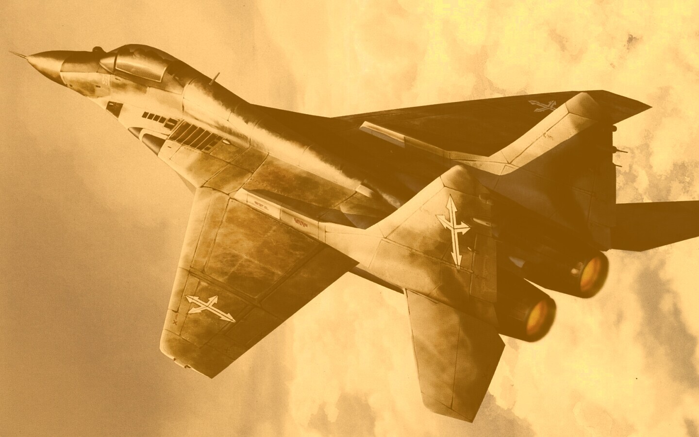 Истребитель Миг обои