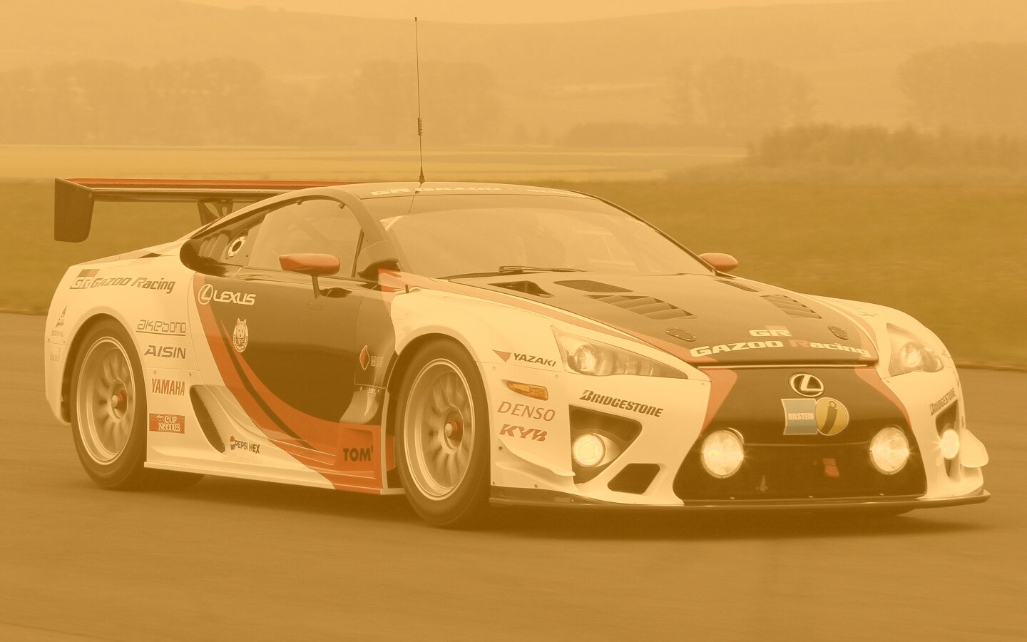 Гоночный Лексус обои