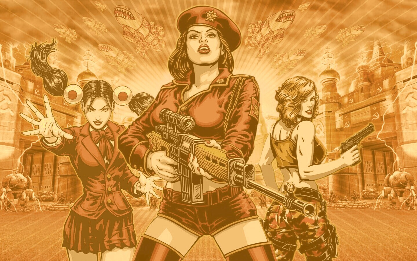 Red alert 3 обои