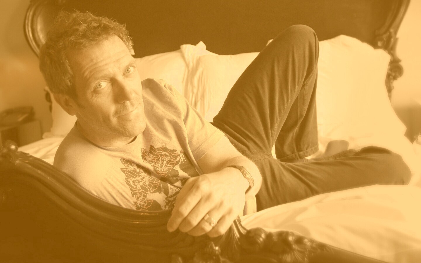 Хью Лори обои