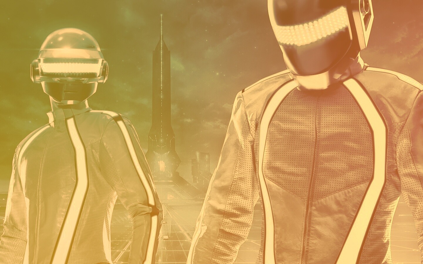 Daft Punk в фильме TRON обои