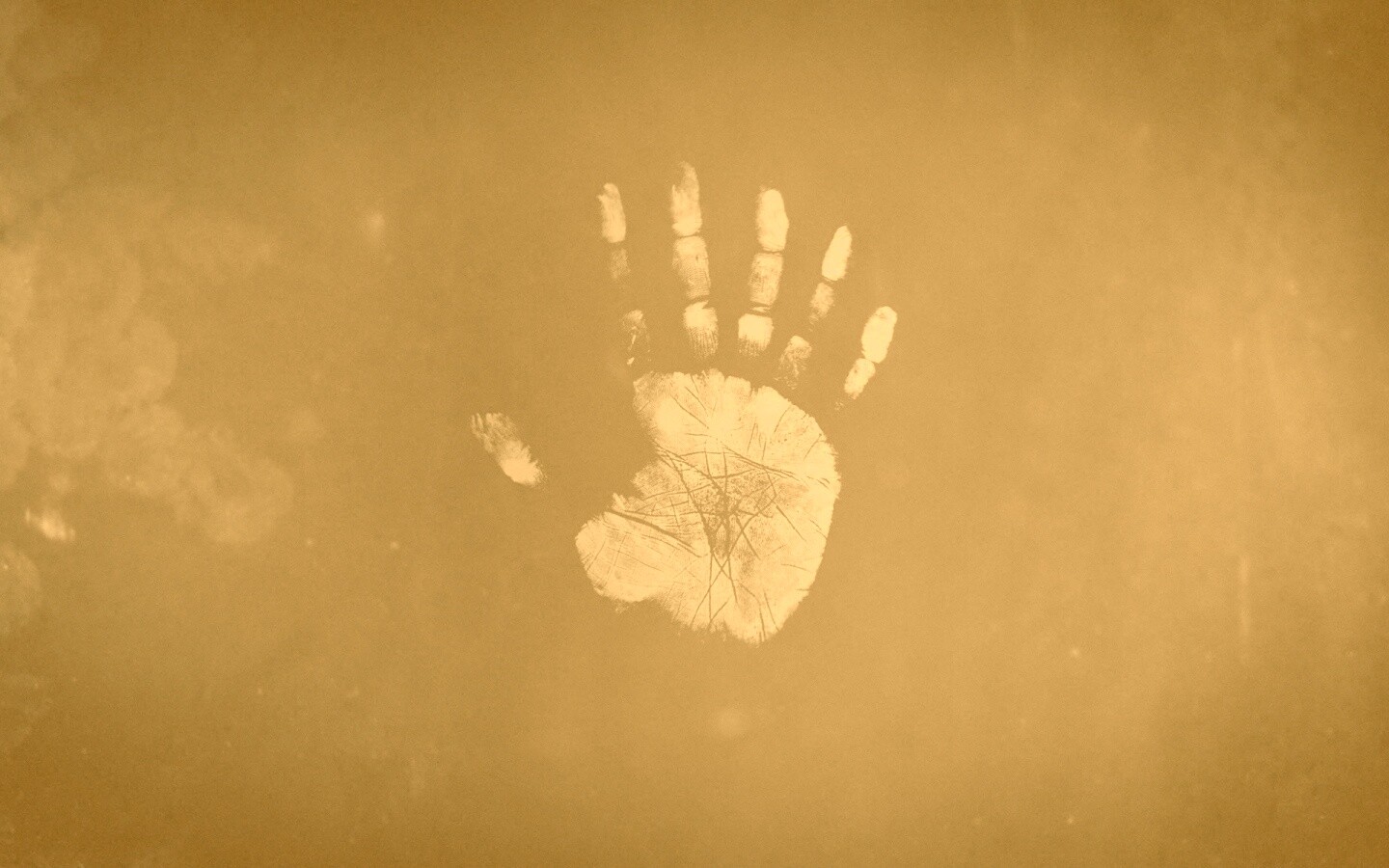 Необычный отпечаток руки обои