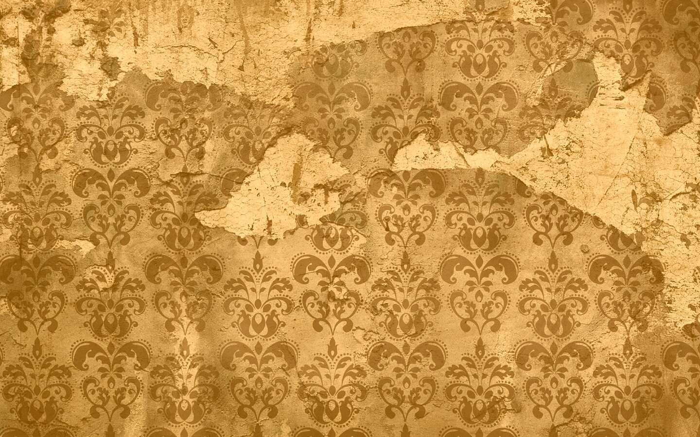 Рваные винтажные обои и штукатурка обои