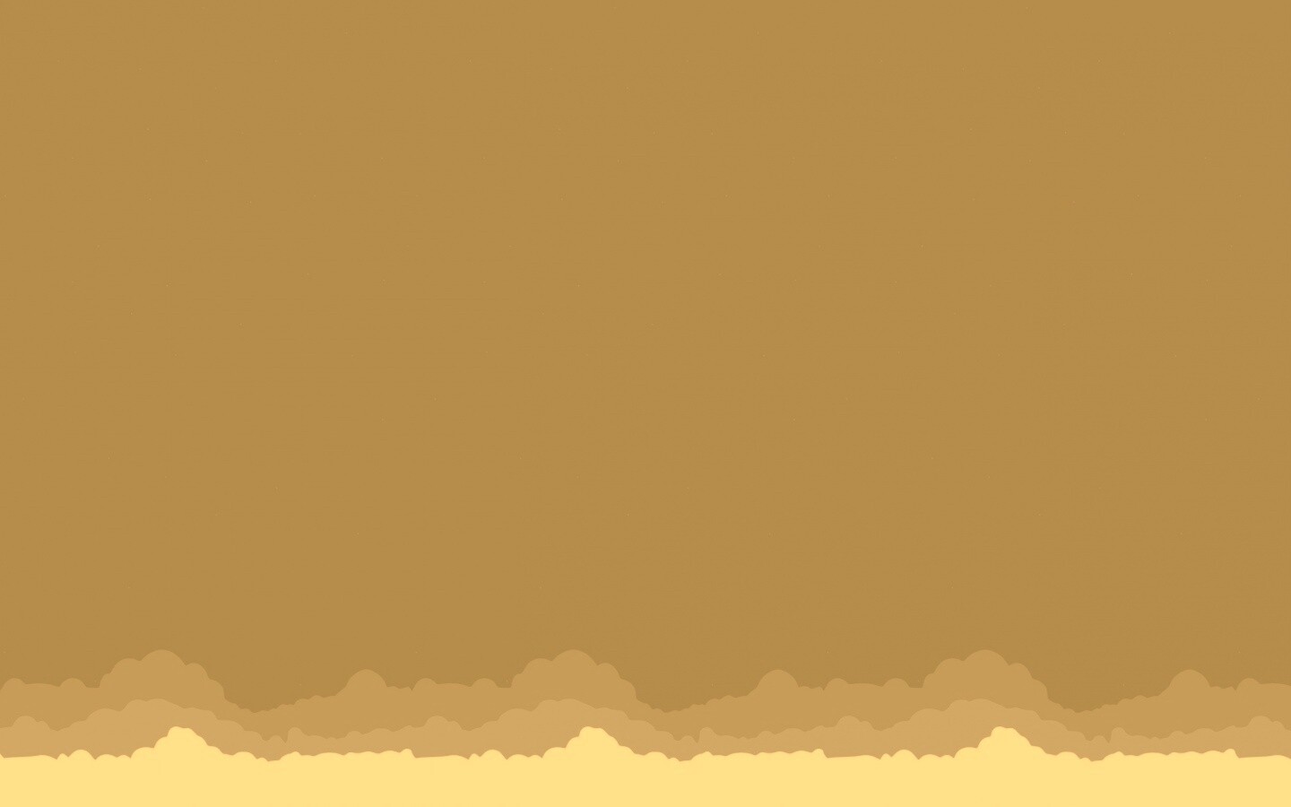 Над облаками в векторном стиле обои