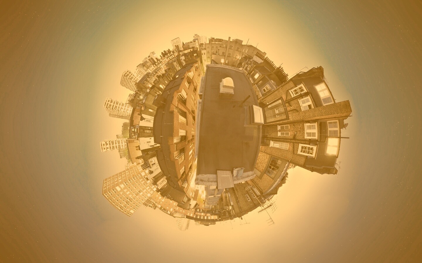 Весь город обои