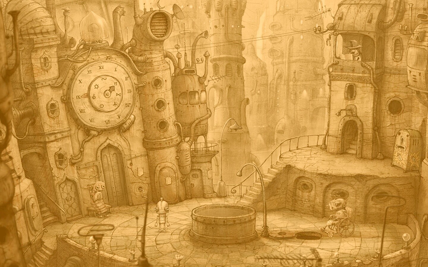 Машинариум обои