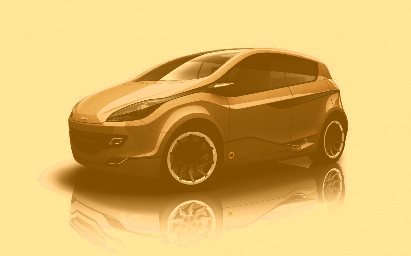 Концепт хэтчбека обои