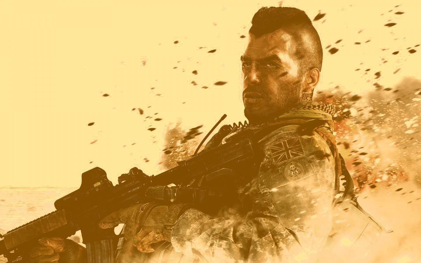 Солдат из COD Modern Warfare обои