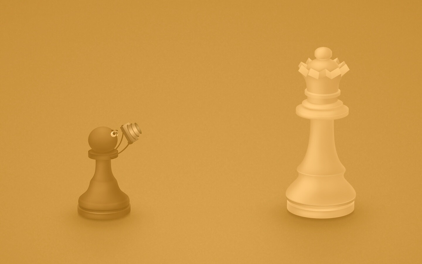 Пешка фотографирует короля обои