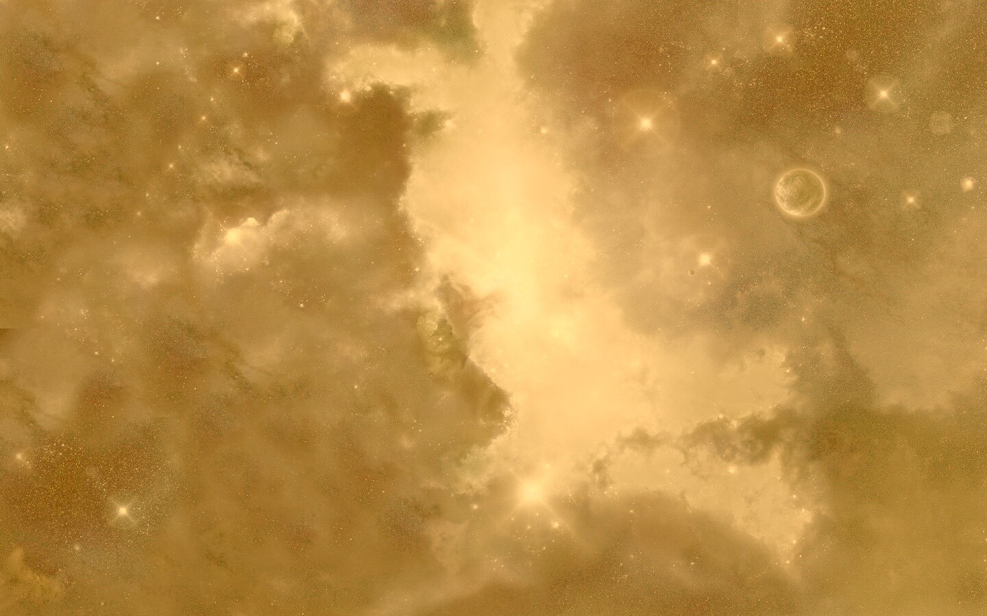 Туманность в далёком космосе обои