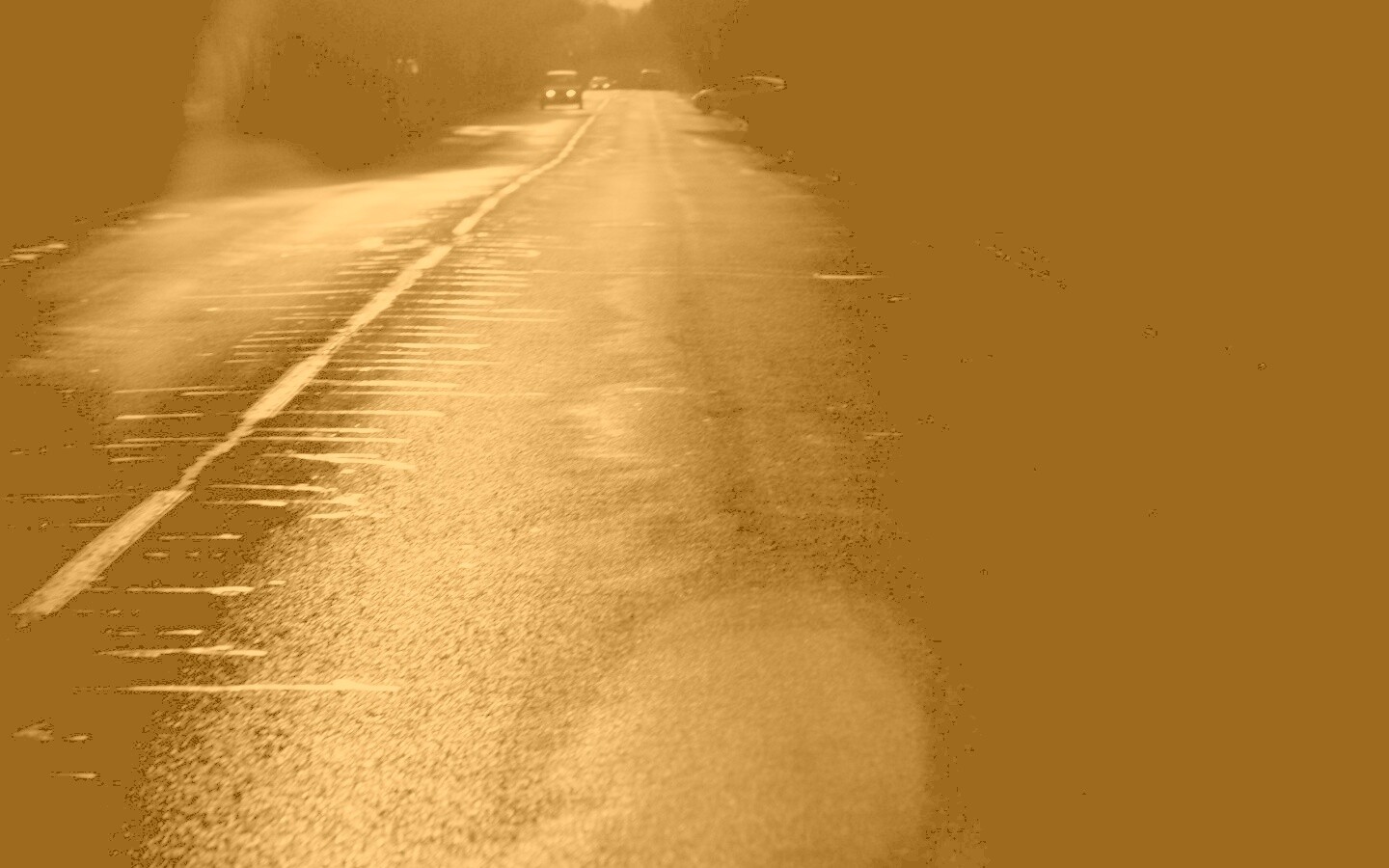 Ночная дорога обои