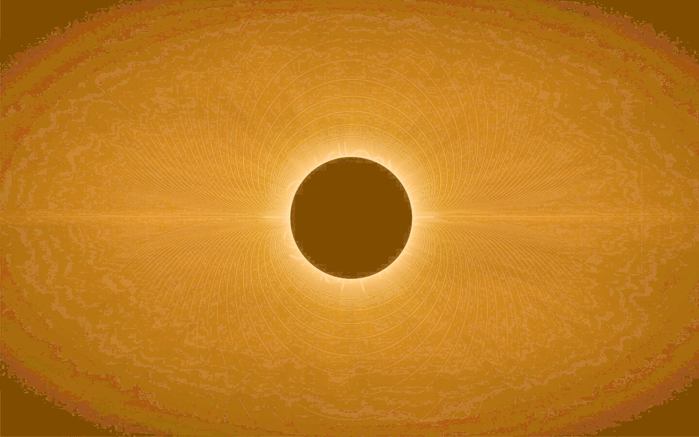 Солнецное затмение обои