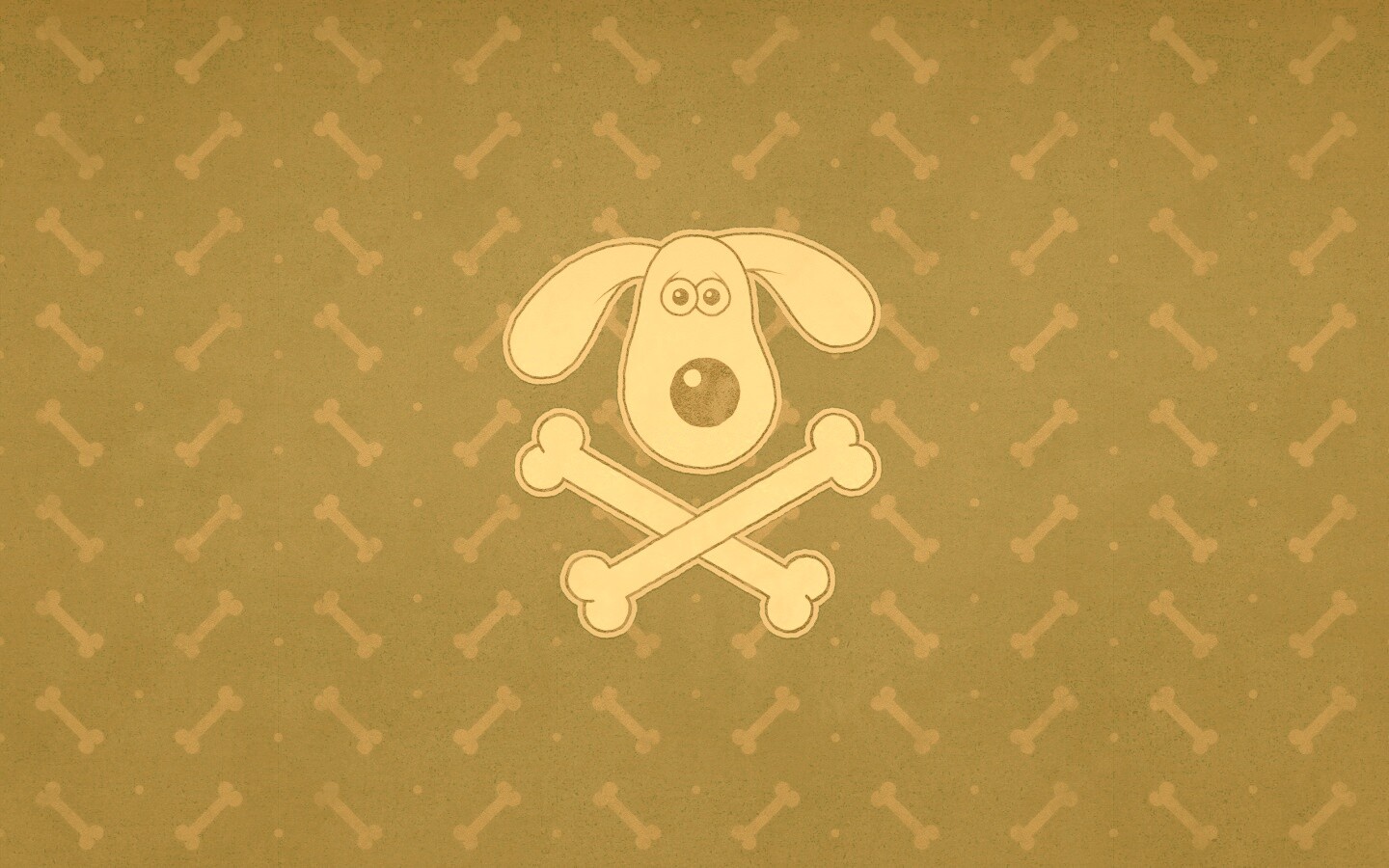 Громит и пересеченные кости обои