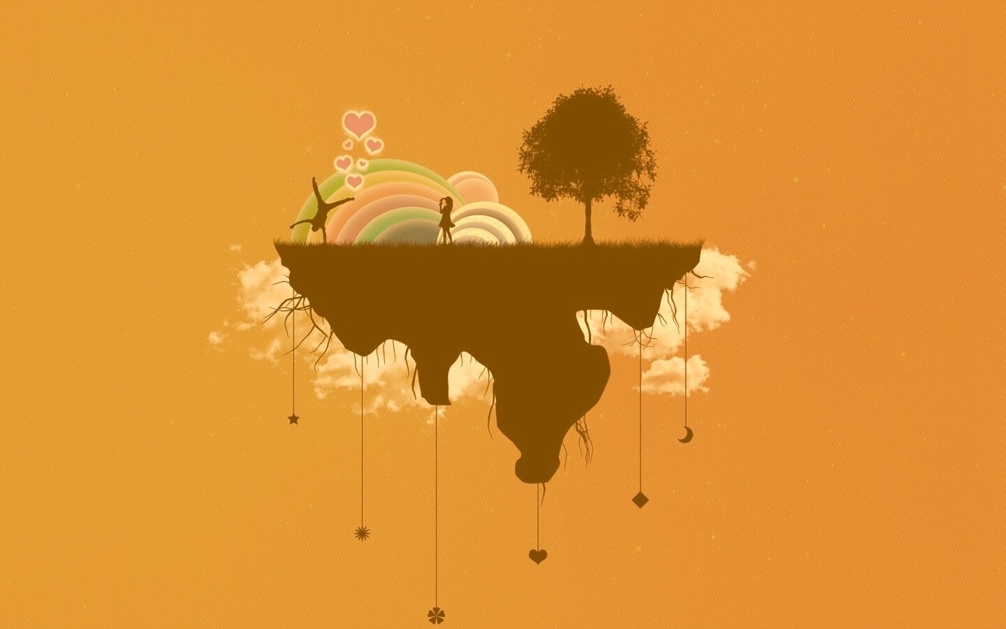 Векторный мир обои