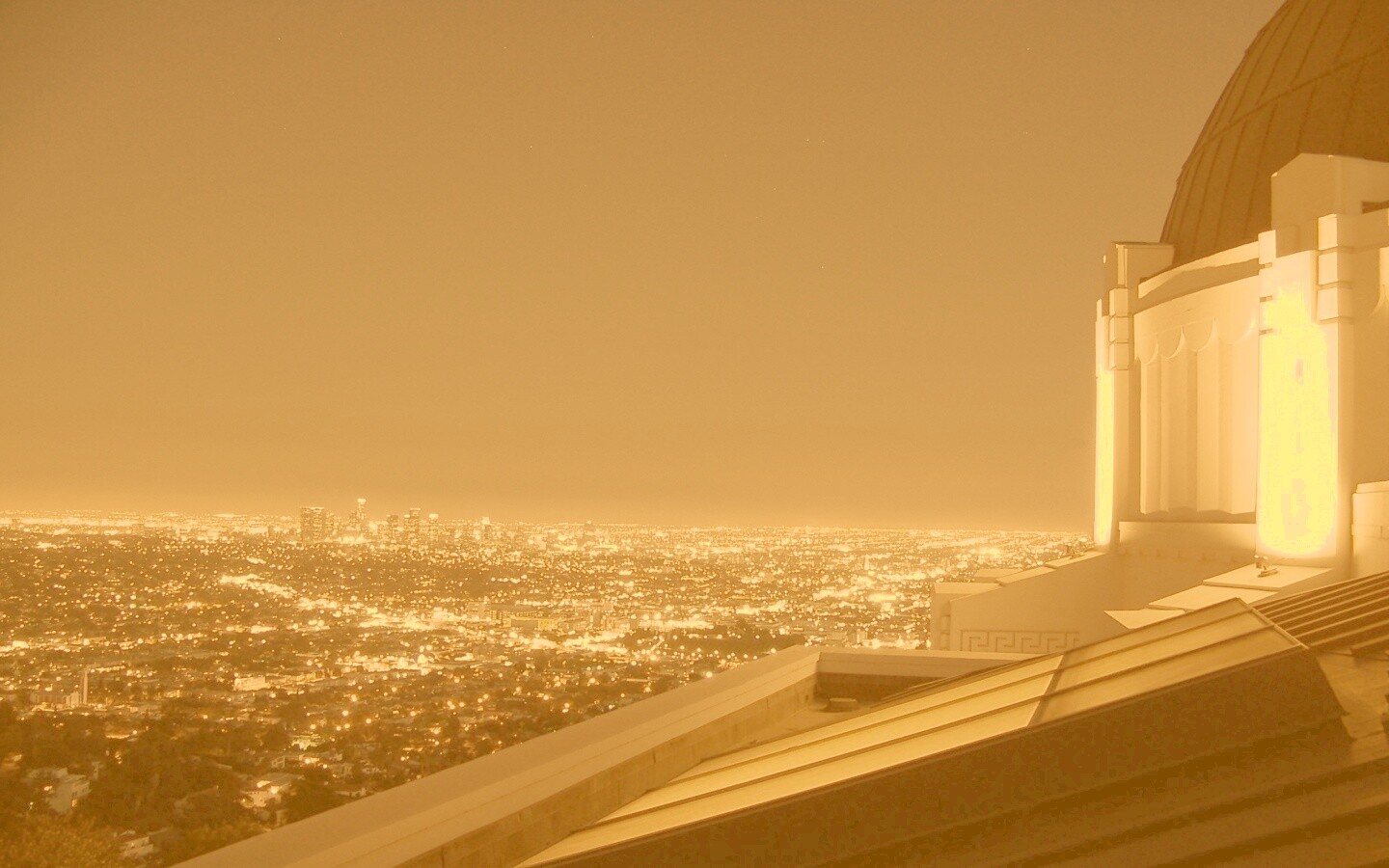 Вид на город обои