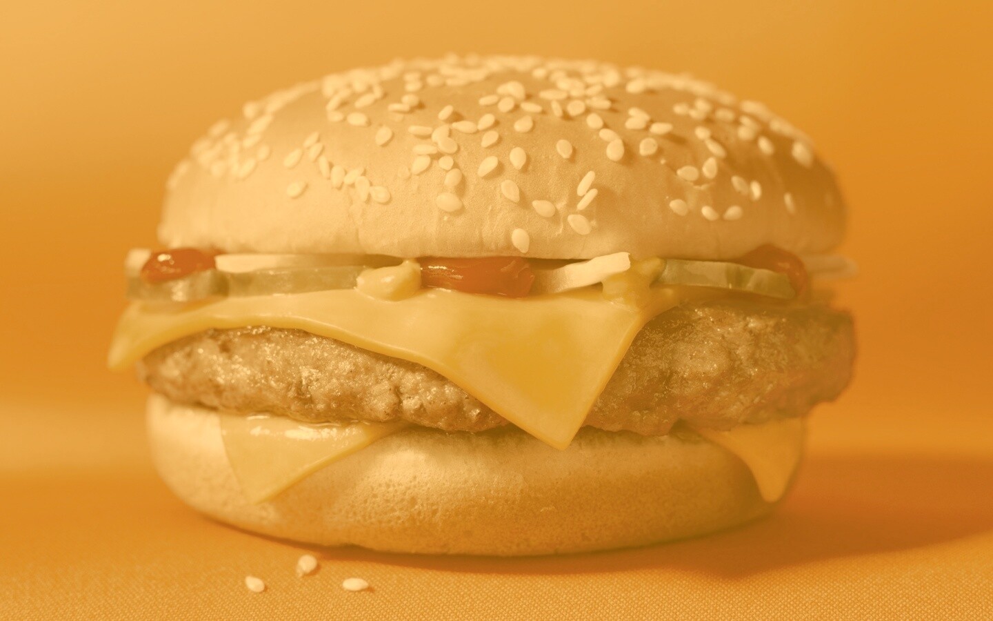 Сочный чизбургер обои