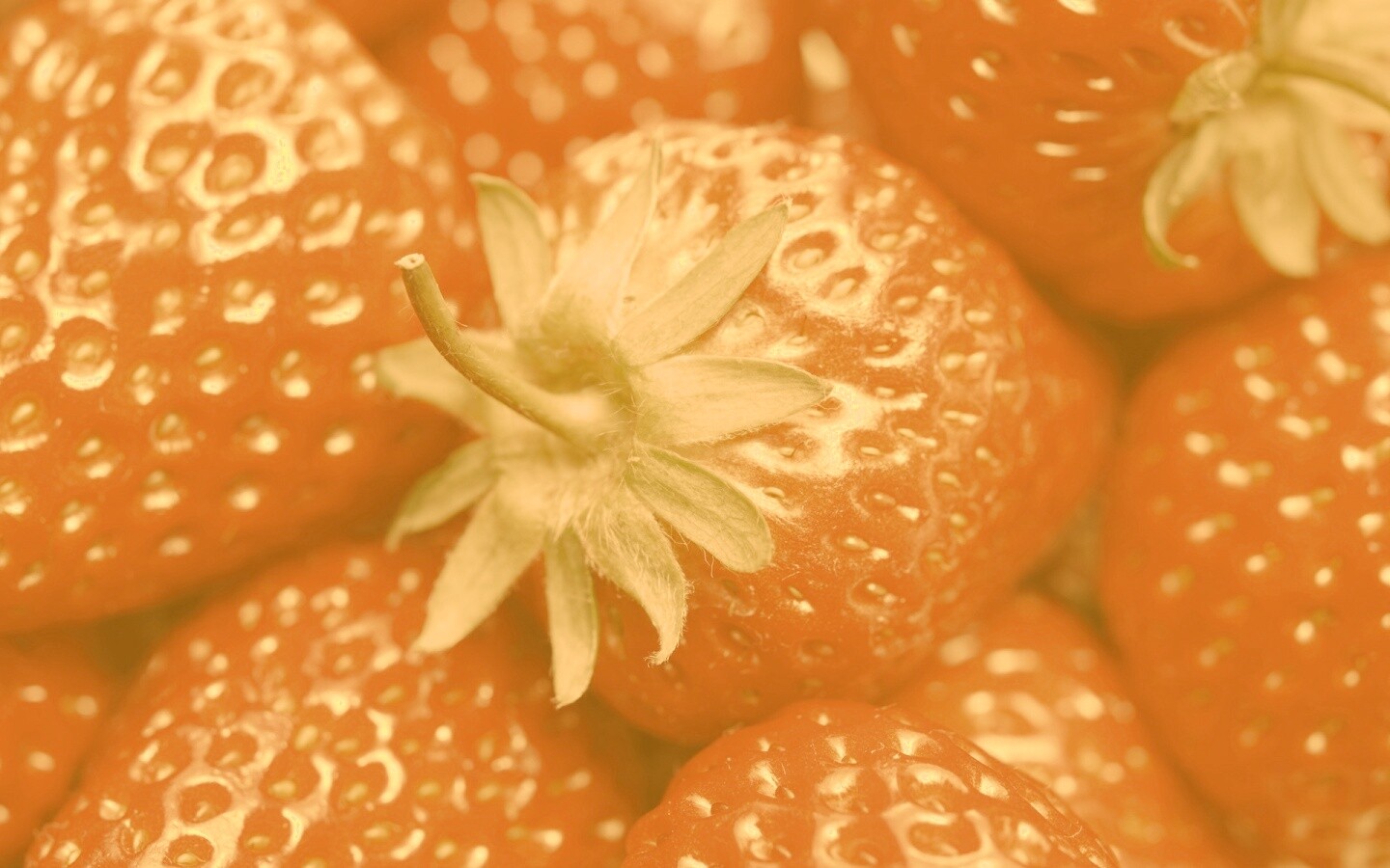 Сочная клубничка обои