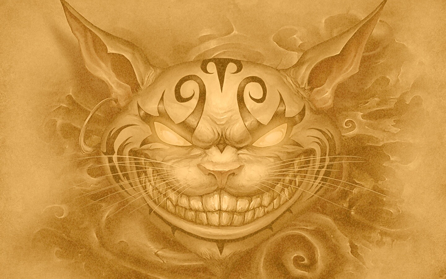 Чеширский кот American MacGee обои